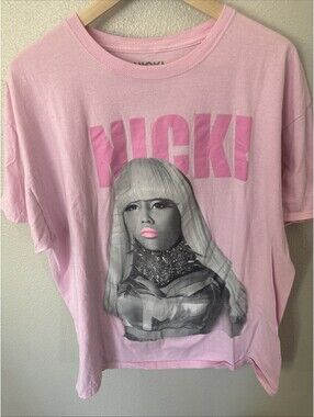 Nicki Minaj Pink Tshirt Size XL